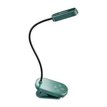 Lampka bezprzewodowa Glocusent Mini GLCSNTBL006 z klipsem zielona
