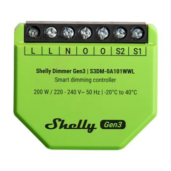 Ściemniacz światła WiFi Shelly Dimmer Gen3