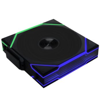 Lian Li Uni Fan TL Wireless Lüfter ARGB PWM – Reverse Blade 120mm schwarz Obudowa komputera Wentylator 12 cm Czarny 1 szt.