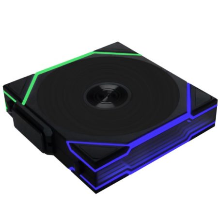 Lian Li Uni Fan TL Wireless Lüfter ARGB PWM - Reverse Blade 120mm schwarz Obudowa komputera Wentylator 12 cm Czarny 1 szt.