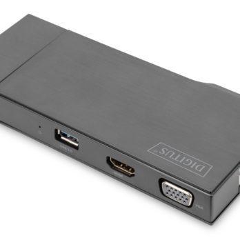 Digitus Uniwersalna stacja dokująca, USB 3.0, do użytku w podróży