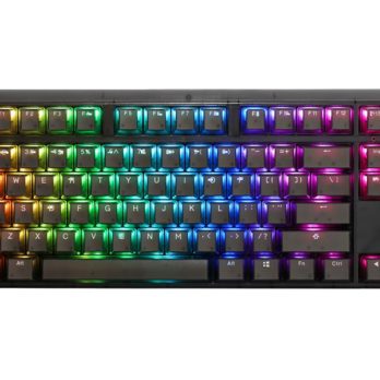 Ducky One 3 Aura TKL klawiatura Gaming USB QWERTY Amerykański międzynarodowy Czarny