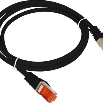 ALANTEC PATCH-CORD F/UTP KAT.6 PVC 1.0M CZARNY