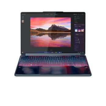 Lenovo Yoga Book 9 14IAH10 Ultra 7 255H 2x 14″ 2.8K WQXGA+ OLED 750nits Glossy Anti-fingerprint 120Hz 32GB LPDDR5x-8400 SSD1TB Arc 140T W11Pro Tidal Teal