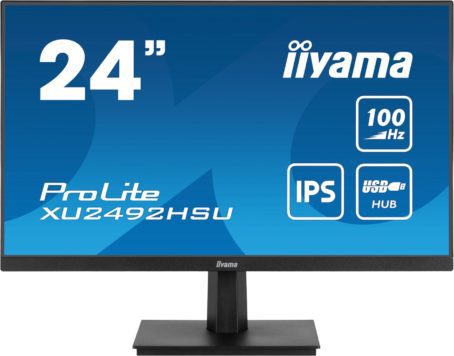 iiyama ProLite monitor komputerowy 60,5 cm (23.8") 1920 x 1080 px Full HD LED Czarny