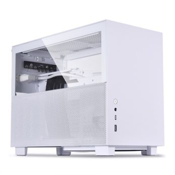 Obudowa Lian Li Q58W4 Mini-ITX, PCIE 4.0 Edition – biała