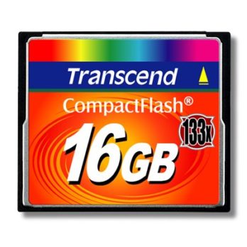 KOMPAKTOWA PAMIĘĆ FLASH 16GB 133X TS16GCF133 TRANSCEND