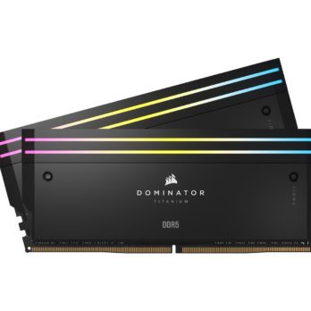 Corsair Dominator Titanium CMP32GX5M2X6600C32 moduł pamięci 32 GB 2 x 16 GB DDR5 6600 MHz