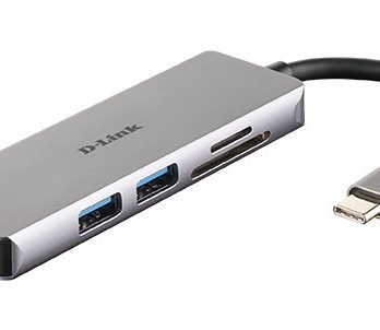 D-Link DUB-M530 stacja dokująca Przewodowa USB 3.2 Gen 1 (3.1 Gen 1) Type-C Aluminium, Czarny