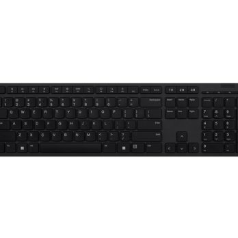 Lenovo | Profesjonalna bezprzewodowa klawiatura ładowalna | 4Y41K04068 | Klawiatura | Bezprzewodowy | Stany Zjednoczone | Szary | Nożyczki przełączają klucze