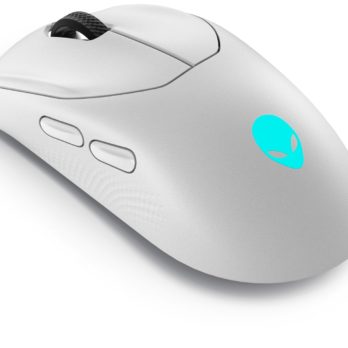 Mysz gamingowa bezprzewodowa Alienware Tri-Mode AW720M wersja Lunar Light