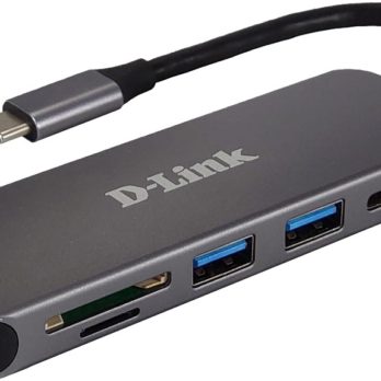 D-Link DUB-2325 stacja dokująca USB Type-C Szary