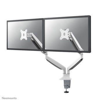 Uchwyt biurkowy do monitora 10-32″ NM-D750DWHITE NEWSTAR
