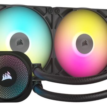 Corsair iCUE LINK TITAN RX RGB Procesor Chłodnica cieczy all-in-one 14 cm Czarny 1 szt.