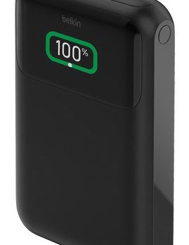 BELKIN POWERBANK 20 000 MAH, 2X USB-C PD 65W, USB-A 18W, Z WYŚWIETLACZEM