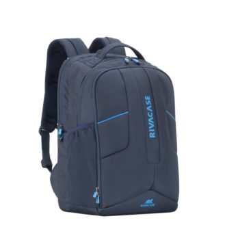 RIVACASE PLECAK NA LAPTOP DLA GRACZY 17,3″ BORNEO, GRANATOWY, GAMING, Z MATERIAŁU WODOODPORNEGO