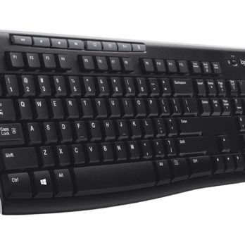 Logitech K270 klawiatura RF Wireless QWERTY Czarny