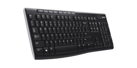Logitech K270 klawiatura RF Wireless QWERTY Czarny