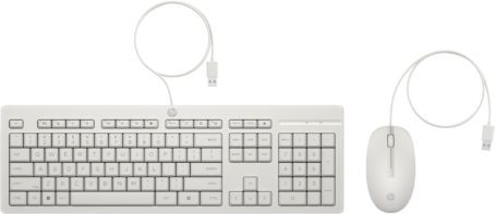 Klawiatura + mysz HP 225 Wired Mouse and Keyboard Combo White 86J24AA