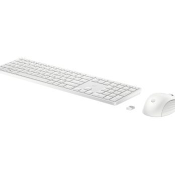 Zestaw bezprzewodowy klawiatura + mysz HP 655 White 860P8AA