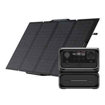 Zestaw: Stacja zasilania EcoFlow River 3 Max + panel fotowoltaiczny 160W