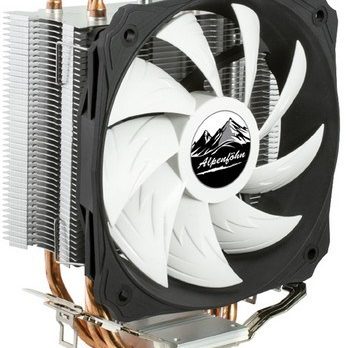 Alpenföhn Ben Nevis Procesor Chlodnica/wentylator 12 cm Czarny, Miedziany, Srebrny, Biały