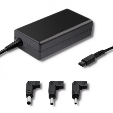 Qoltec 51757 adapter zasilający/ inwentor Wewnętrzna 65 W Czarny