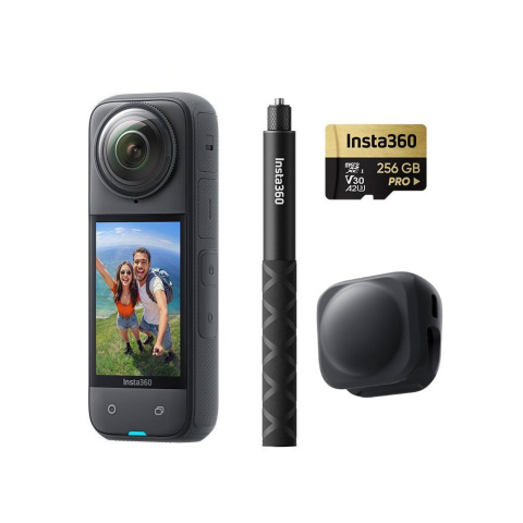Insta360 X4 Explorer Bundle - kamera sferyczna 360° z zestawem akcesoriów - obrazek 7